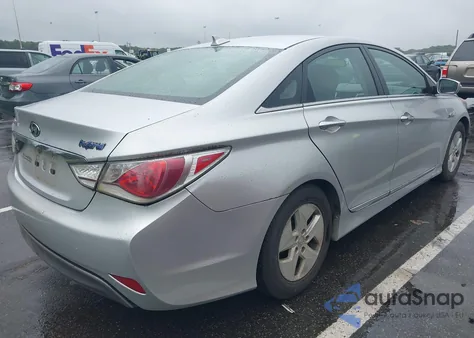 2012 Hyundai Sonata Hybrid from USA, damaged, VIN KMHEC4A42CA029371